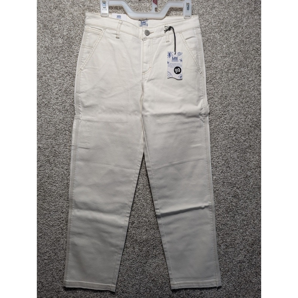 Lee Daydreamer Workwear Ivory Carpenter Womens Jeans 26x29 NEW‎